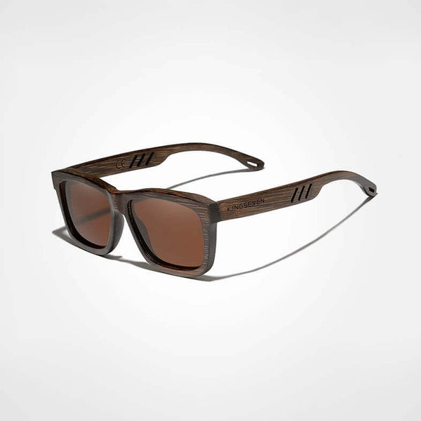 Óculos de Sol Masculino Luxury Marrom Overtize